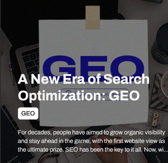 Cultark GEO editorial design